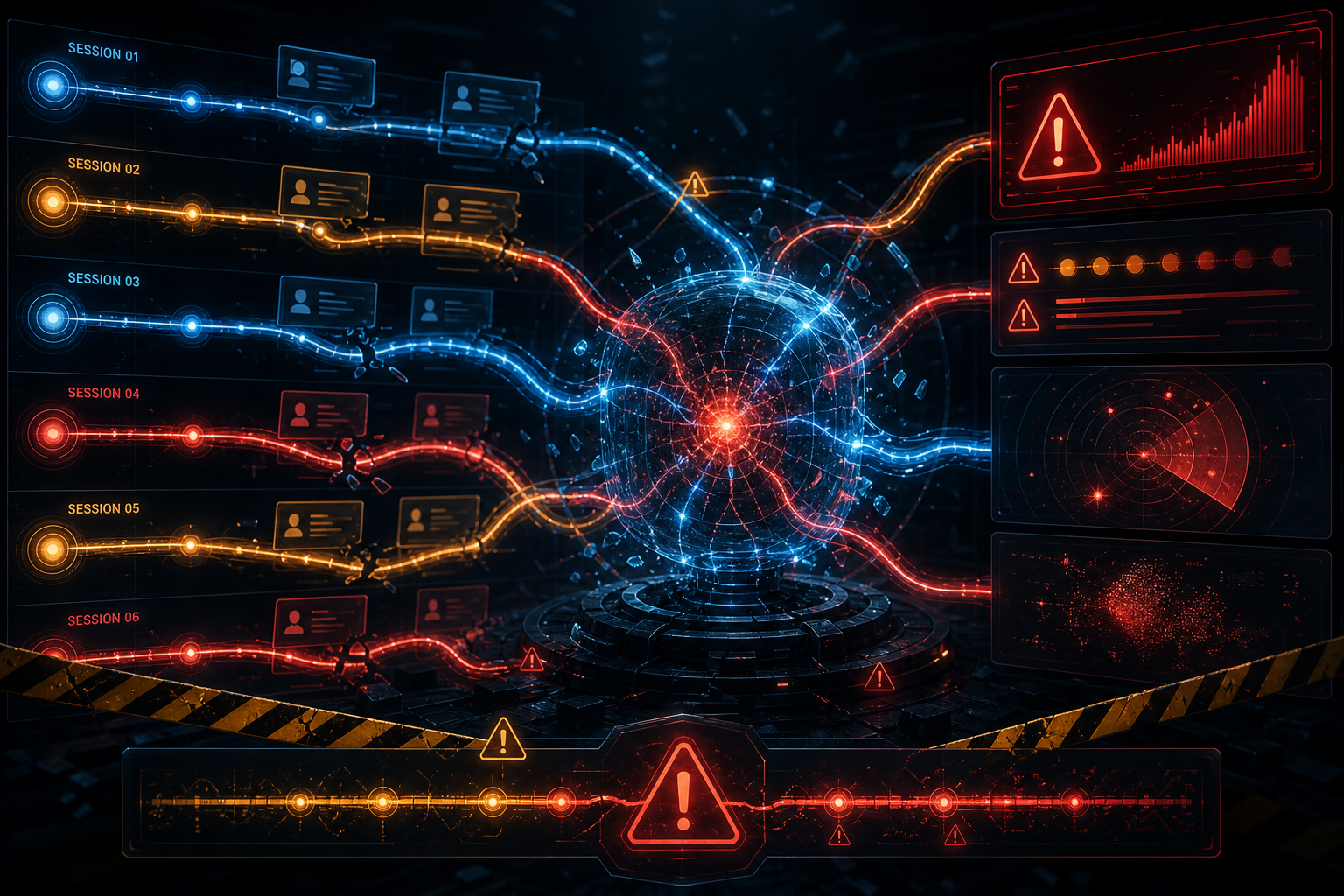 Multi-session AI agent safety failures and recovery patterns